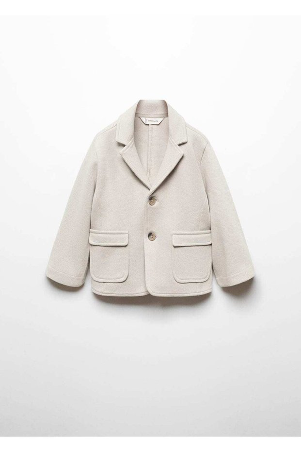 Regular Cut Woven Blazer Jacket