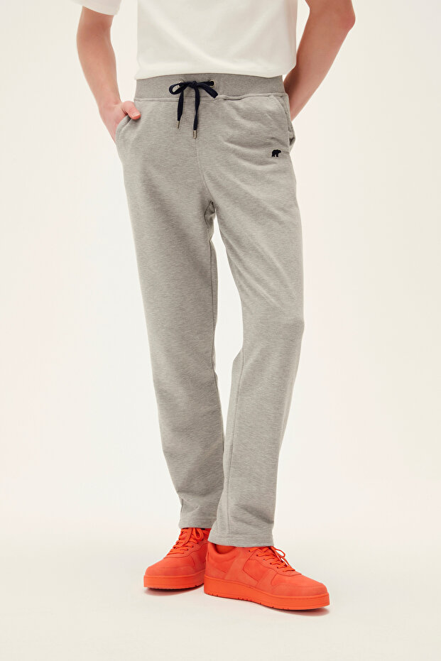 SOLID PANT GRAYMELANGE - 3