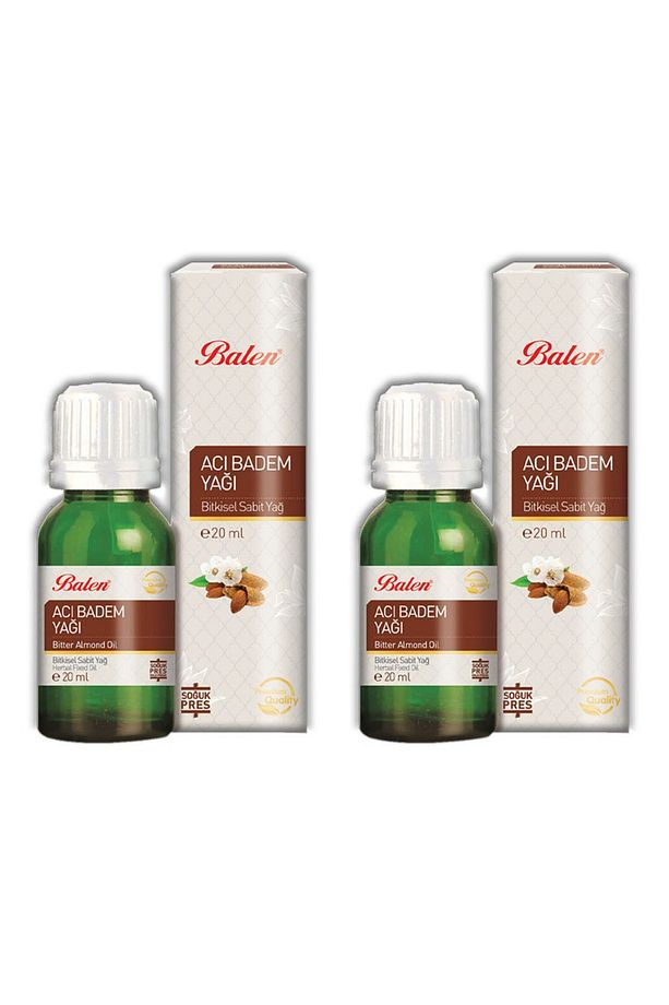 Acı Badem Yağı Soğuk Pres 20 ml X 2 Adet - 1
