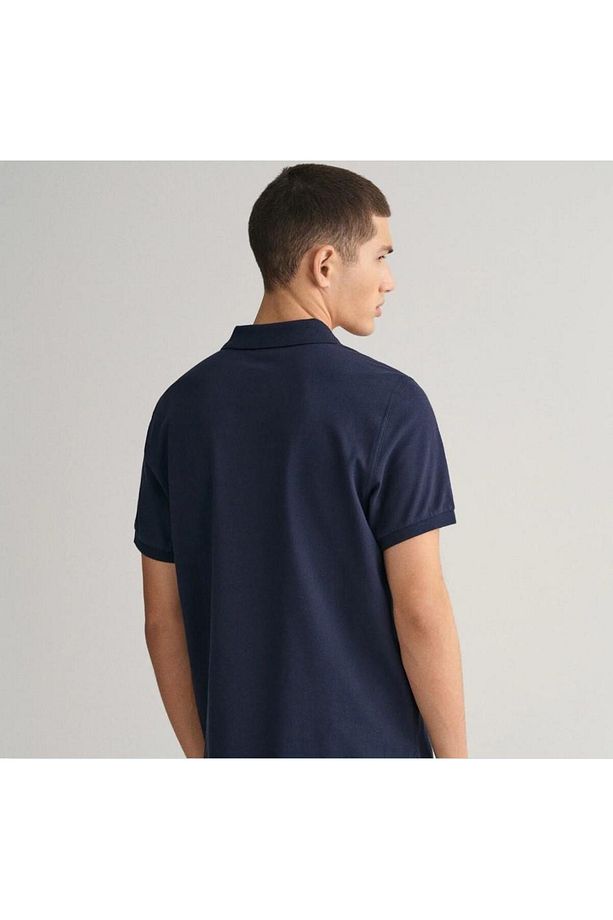 Erkek Lacivert Regular Fit Logolu Polo - 3