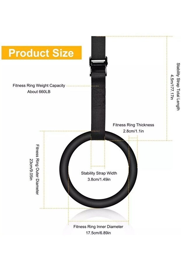 Crossfit-jimnastik Halkası - 4