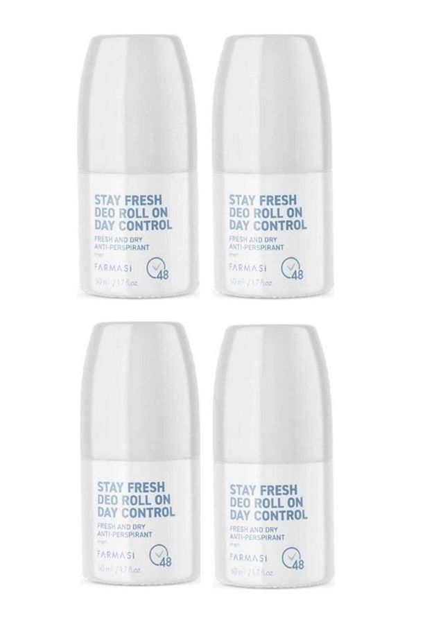 Antı-perspırant Day Control Deo Roll On 50 Ml ( 4 Li Set) - 1
