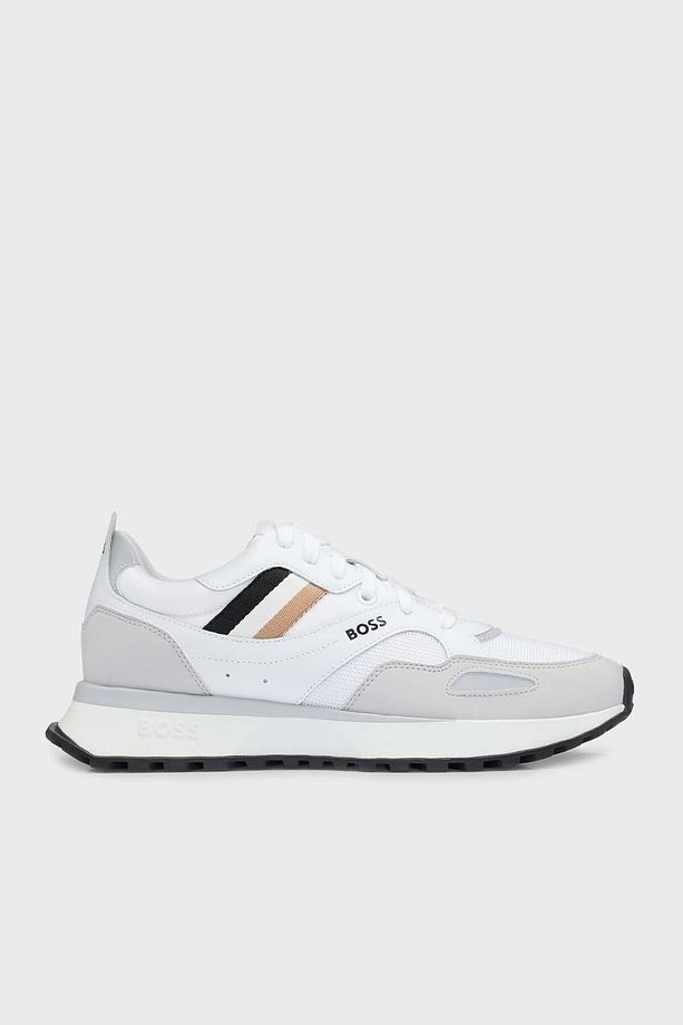 Logolu Koşu Sneaker Ayakkabı Erkek AYAKKABI 50498280 100 - 1