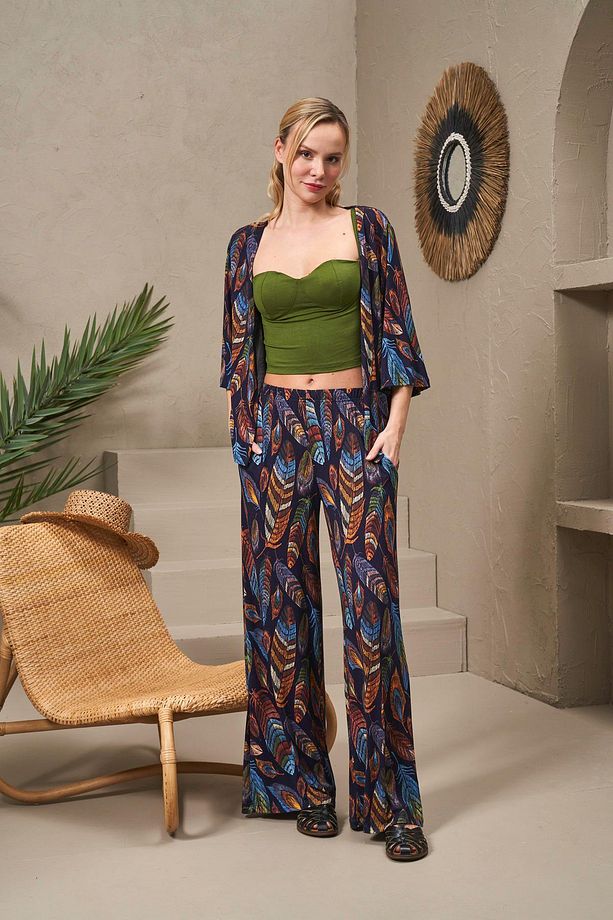 Kadın 3lü Pijama Takımı 25130 - 4