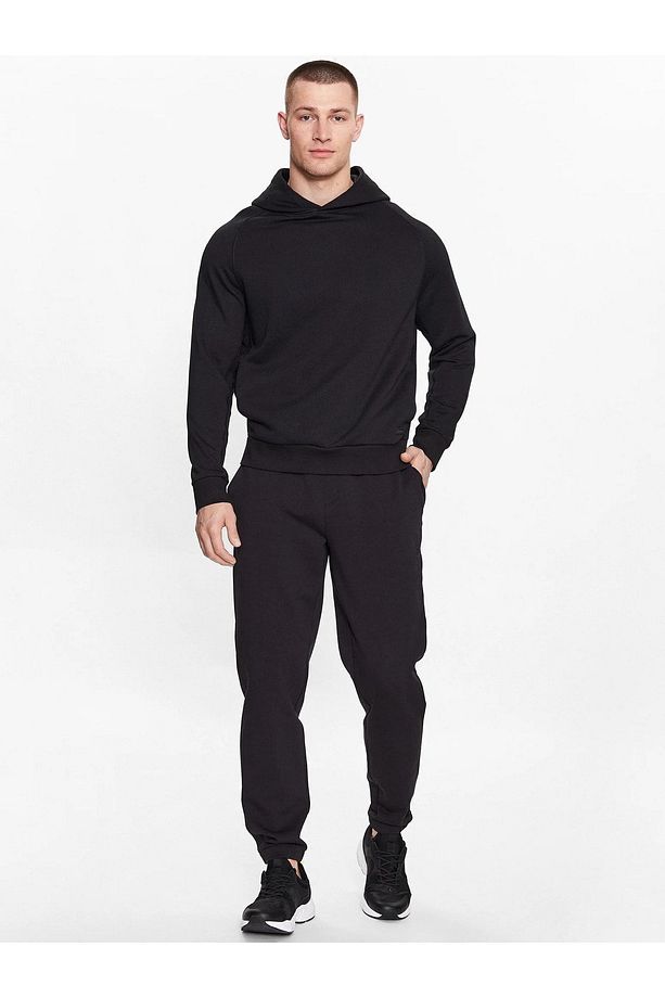 Erkek Pamuklu Regular Fit Paçası Lastikli Siyah Pantolon K10K111566-BEH - 2