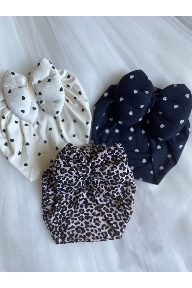 Baby Girl Hair Cap Set