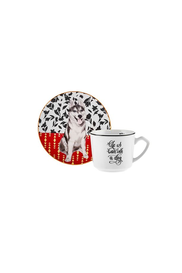 Perro 6 Kişilik Kahve Fincan Takımı 80 ml - 2