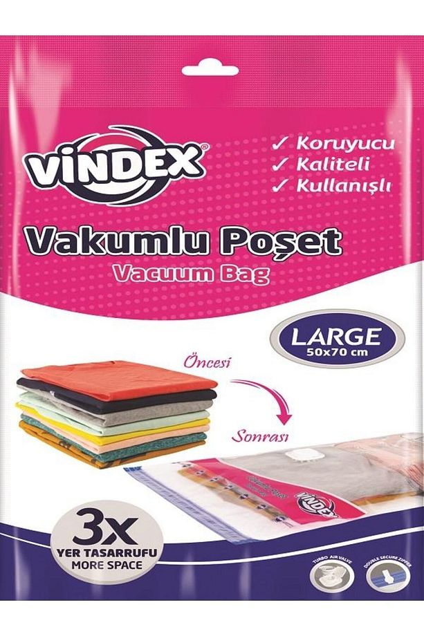 Vakumlu Poşet Large Tekli 50*70 Cm - 1