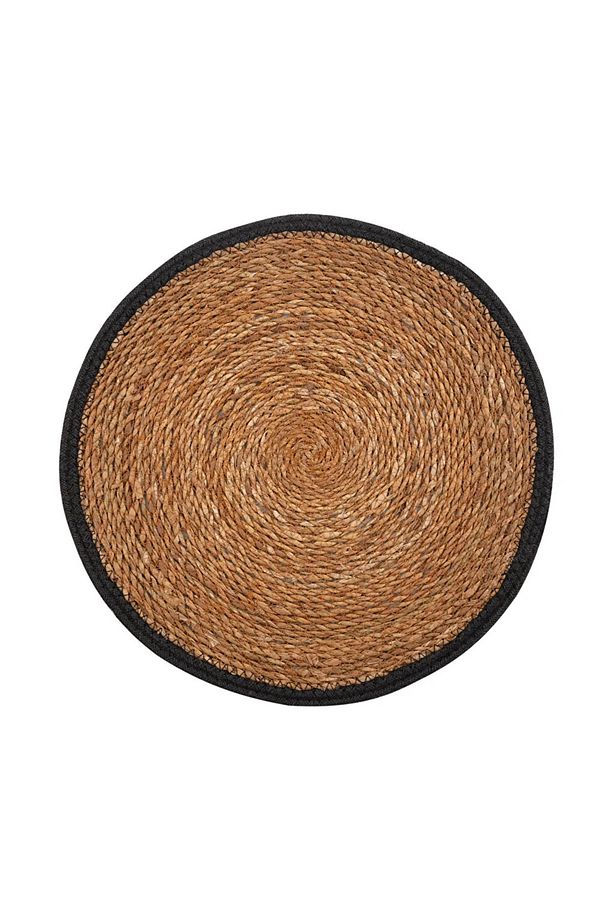 LCW HOME Yuvarlak Renk Bloklu Hasır Amerikan Servis 40x40 Cm - 5