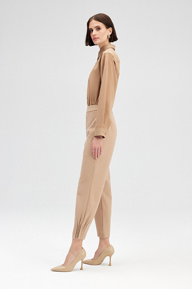 Ribbed Cuff Pants - 5