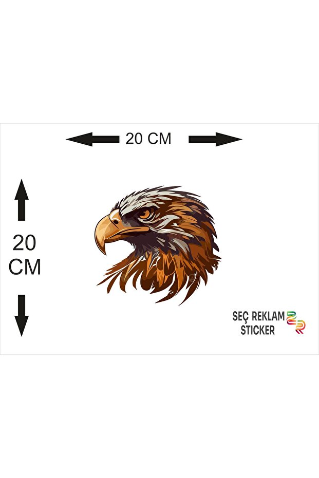 Multi-Purpose Eagle Sticker - for Car - 2