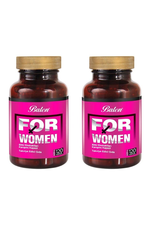 For Women Plant Blend 620 Mg 120 Capsules X 2 Pieces