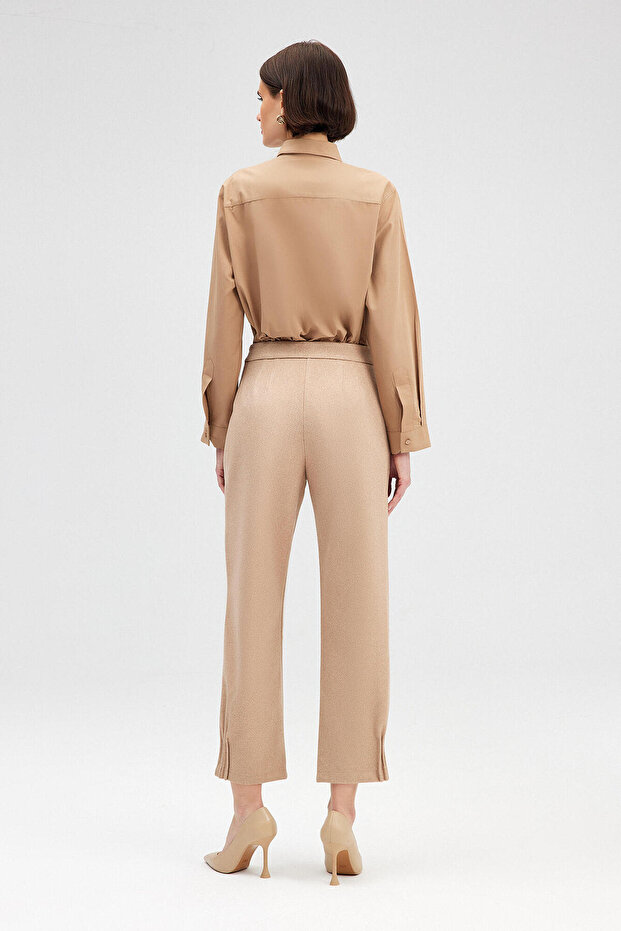Ribbed Cuff Pants - 6
