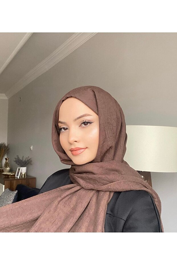 Kraş Şal Acı Kahve - 1