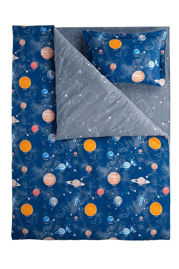 | Galaxy | %100 Pamuk Tek Kişilik Nevresim Takımı - 5