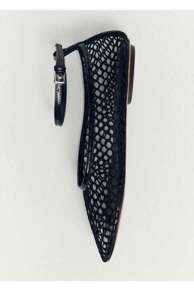 Síťované baleríny s náramkem - 4