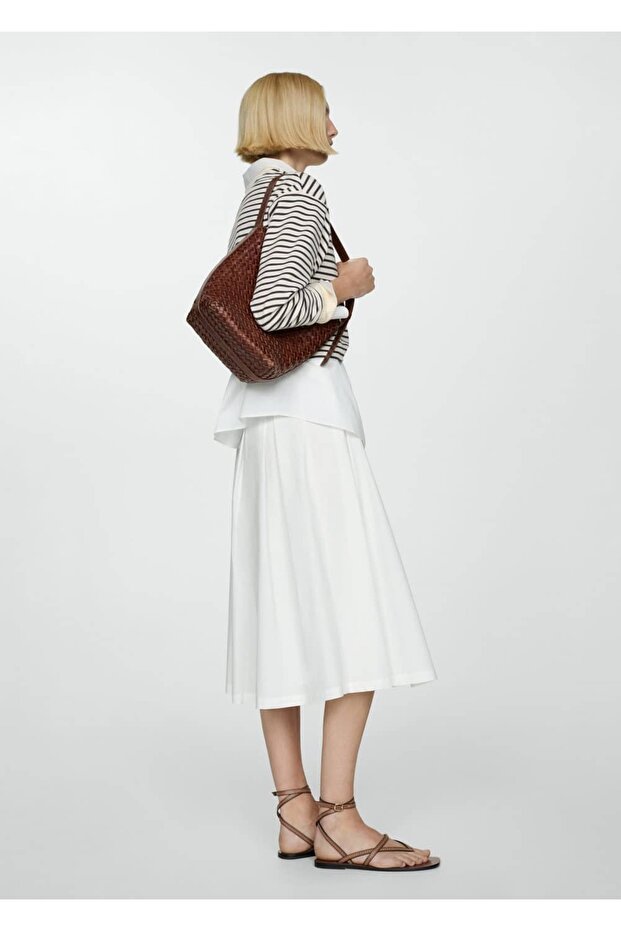 Pilili midi etek - 8