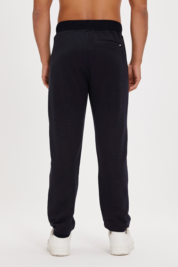 Less Plain SweatPants Lacivert Erkek Eşofman Altı - 5