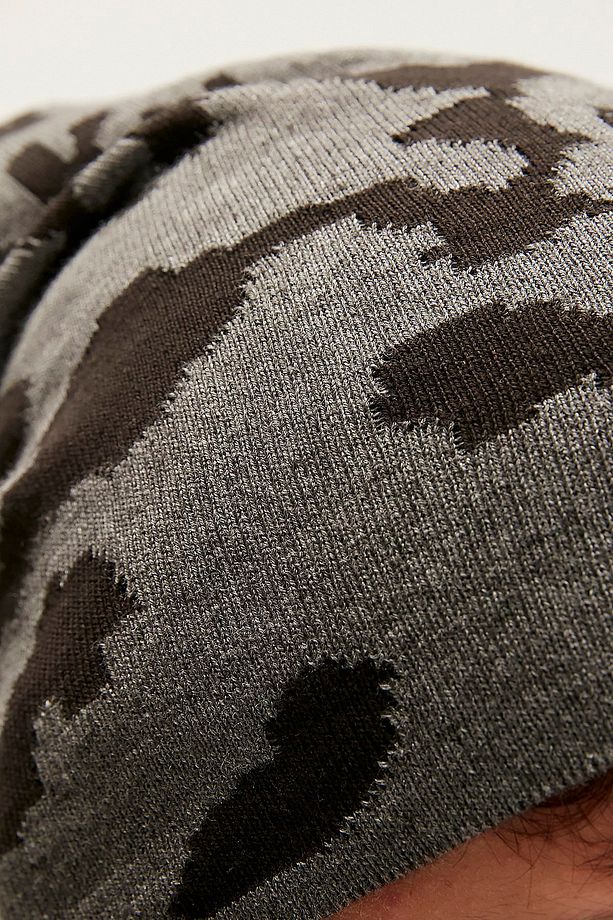 Unisex Siyah Camo SımpleIı Bere 18.02.04.003raven - 3