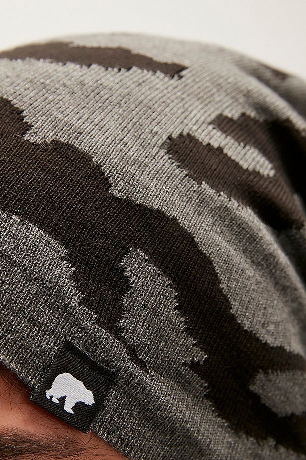 Unisex Siyah Camo SımpleIı Bere 18.02.04.003raven - 2