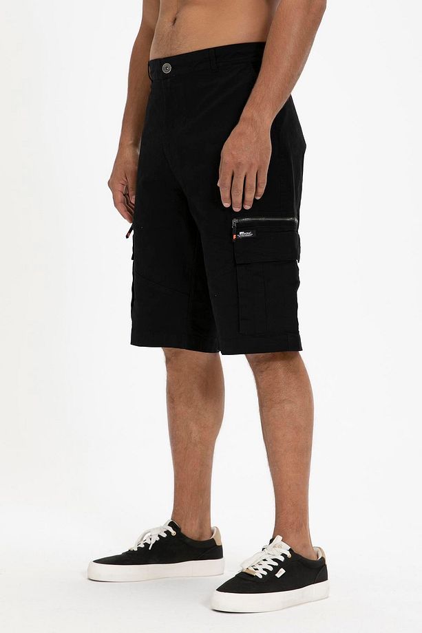 Rope Sweatshorts Siyah Erkek Şort - 4