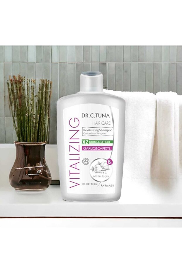FARMASI DR. C. TUNA HAIR CARE GARLIC SHAMPOO 500 ML