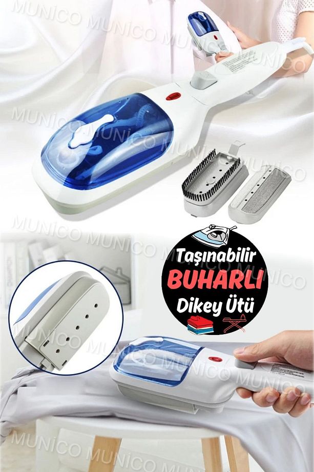 Mini Dikey Buharlı Ütü Makinesi - Güçlü Buhar Performansıyla Kusursuz Sonuçlar Ev ve Ofis İçin - 1