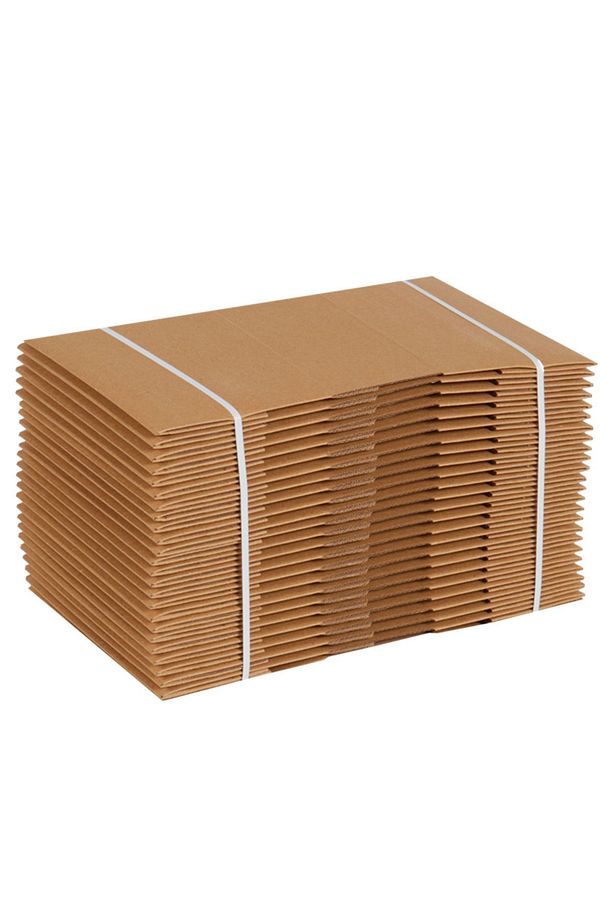 17x12,5x7,5-25 Adet Kesimli Karton Kutusu - Internet Ve Kargo Kutusu - 4