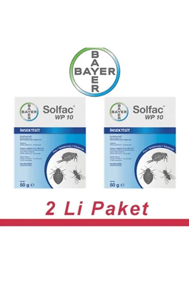 Solfac Wp 10 Genel Haşere Ilacı 2 X 50 G - 1