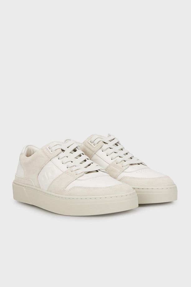 Logolu Hakiki Deri Süet Sneaker Ayakkabı Erkek AYAKKABI 50517057 110 - 3