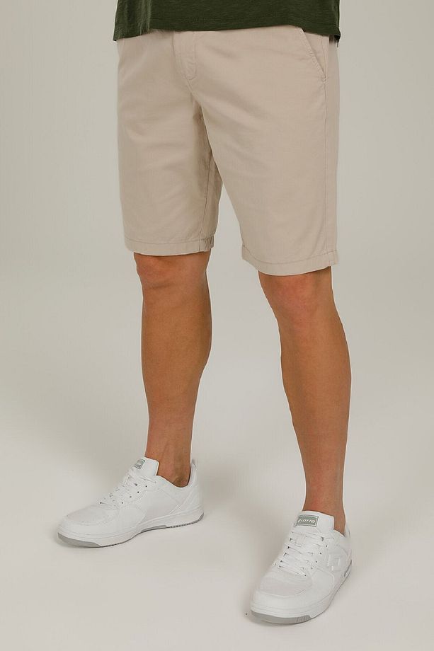 22704-men Chino Lycra Sho Taş Rengi Erkek Şort - 1