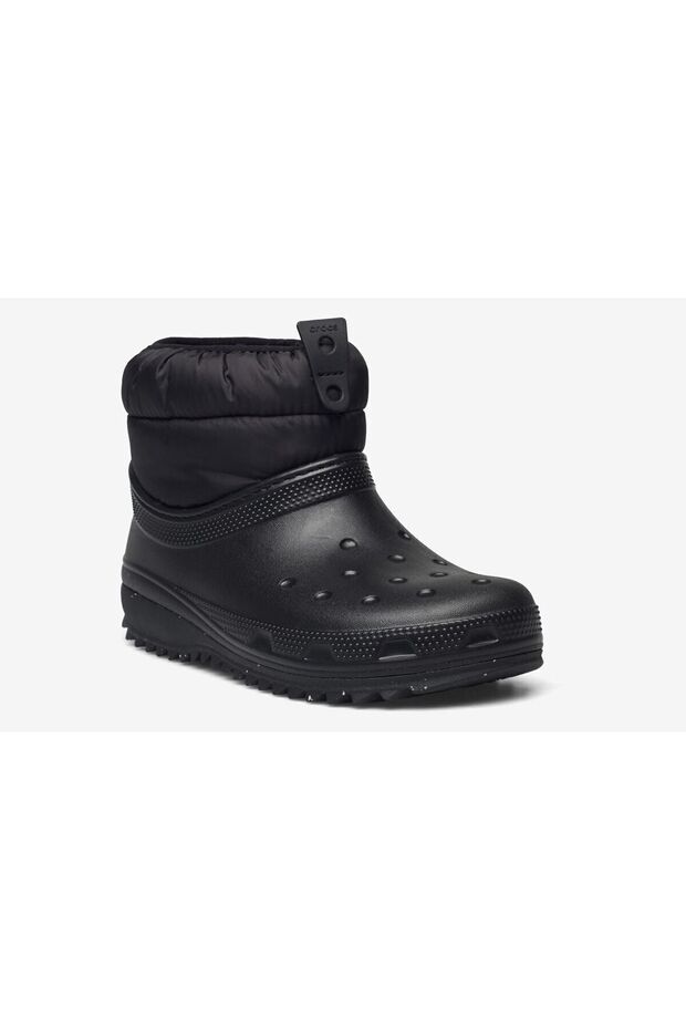 Classic Neo Puff Shorty Boot W Women's Black Slippers207311-1