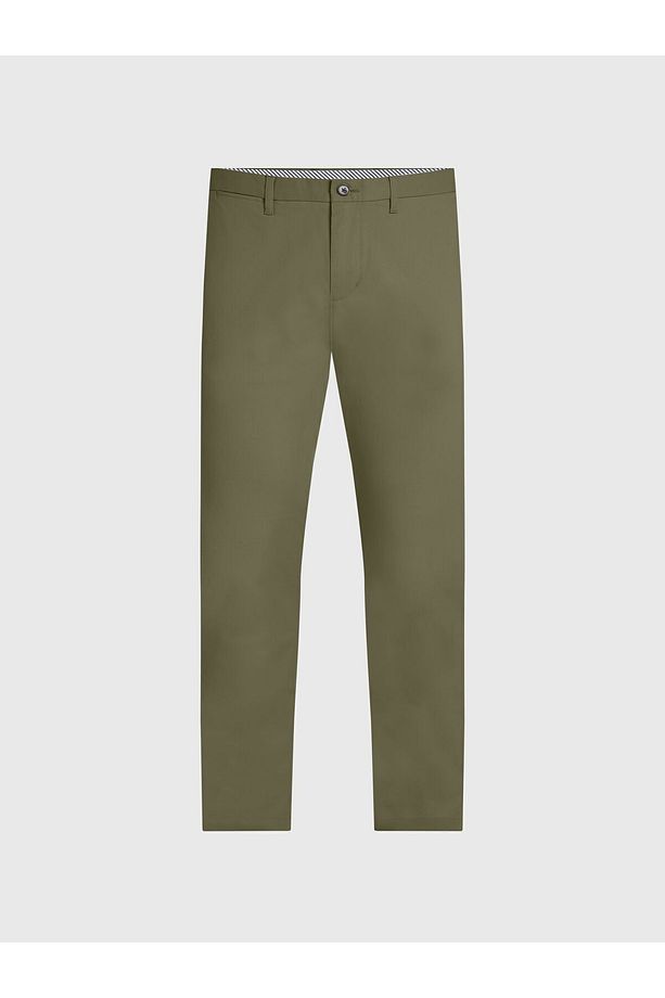 Erkek Denim Logolu Günlük Kullanım Kahverengi Pantolon MW0MW26619-MSP - 1