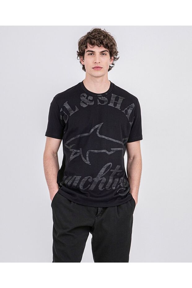 Men's Knitted T-shirt C.wCotton
