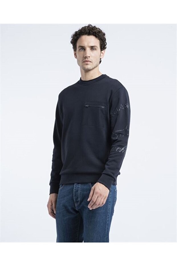 Men's Knitted Sweatshirt C.wCotton