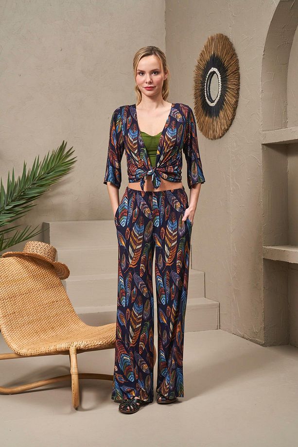 Kadın 3lü Pijama Takımı 25130 - 5
