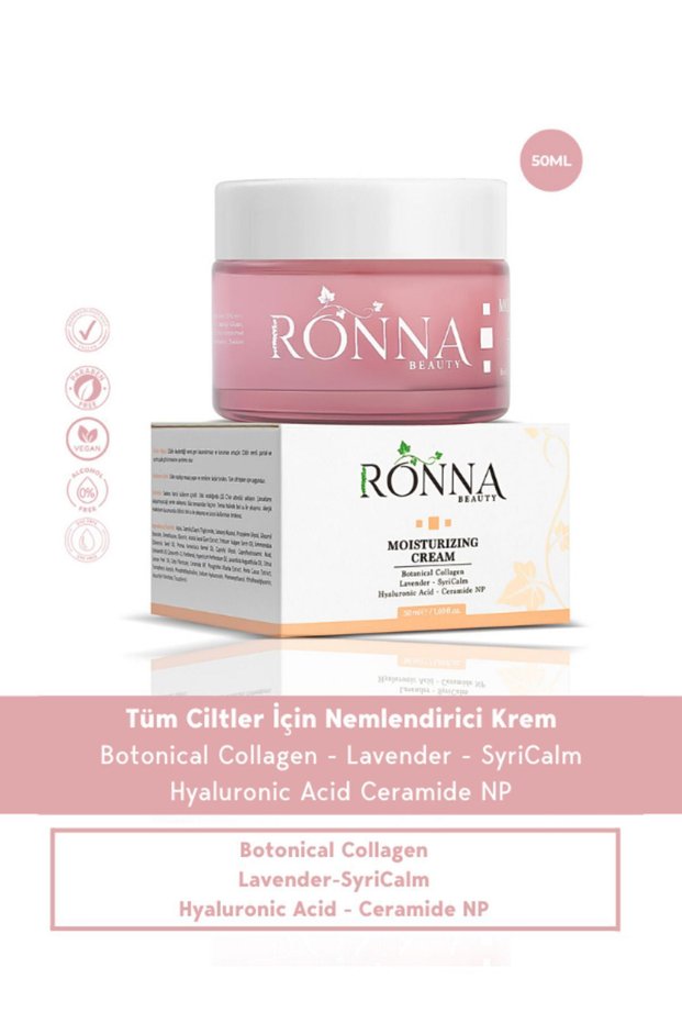 Moisturizing and Repairing Moisturizing Cream 50 ml Botanical Collagen+Hyaluronic Acid