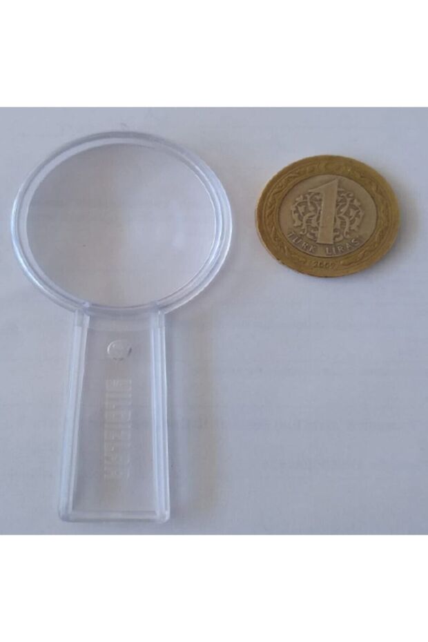 عدسة بلاستيكية مكبرة صغيرة - 1