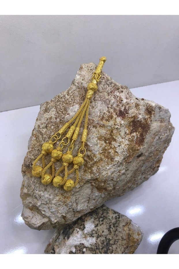 Love Knot Gold Gilded Kazaziye Four-Tassel