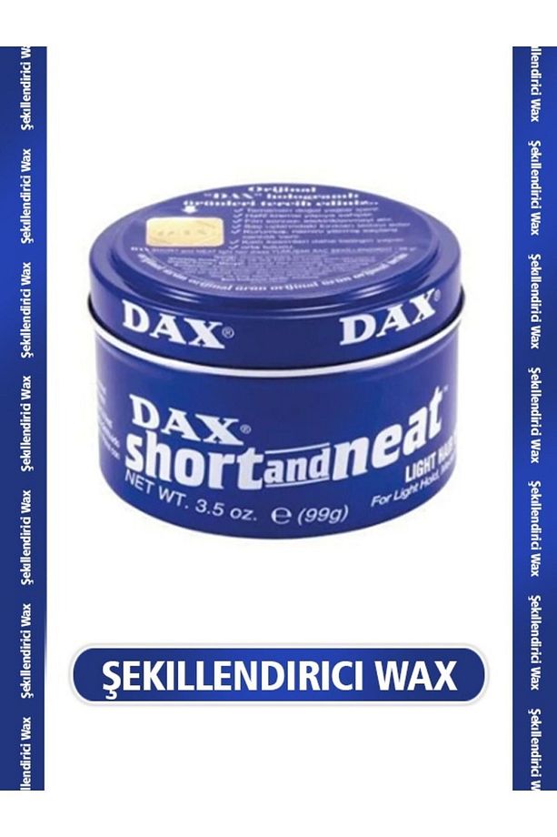 Short And Neat 99 Gr - Hafif Tutucu Şekillendirici Wax, Düz Saçlar - 3