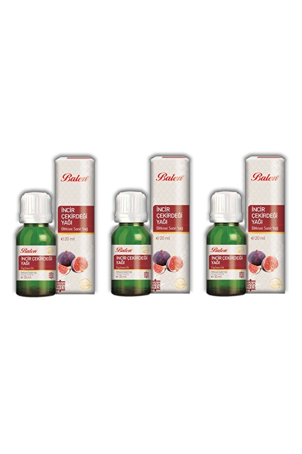 Cold Pressed Fig Seed Oil, 20 ml x 3 Packs, Gimdes Certified.