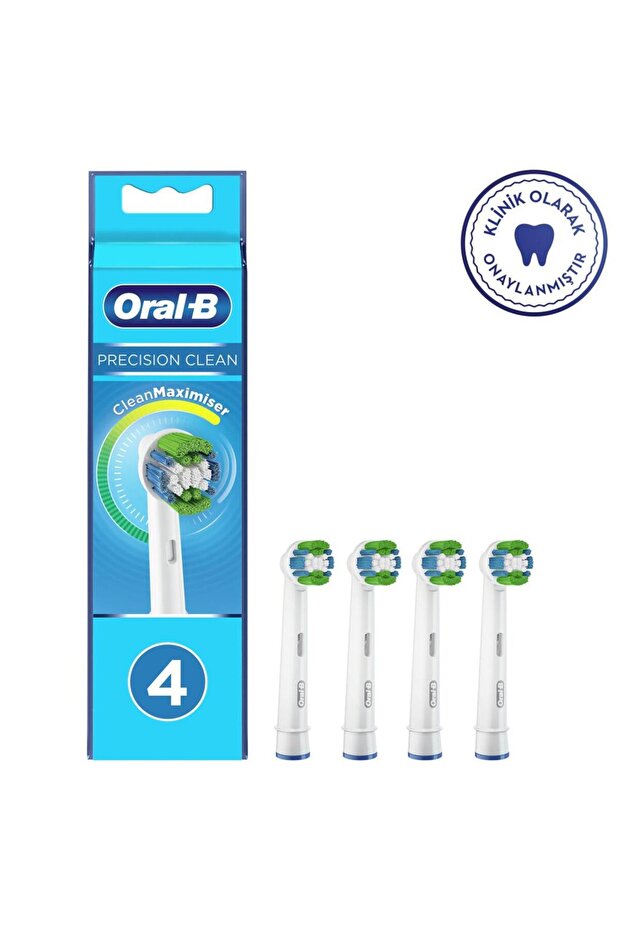 Diş Fırçası Yedek Başlığı Clean Maximiser Precision Clean 4 Lü - 3