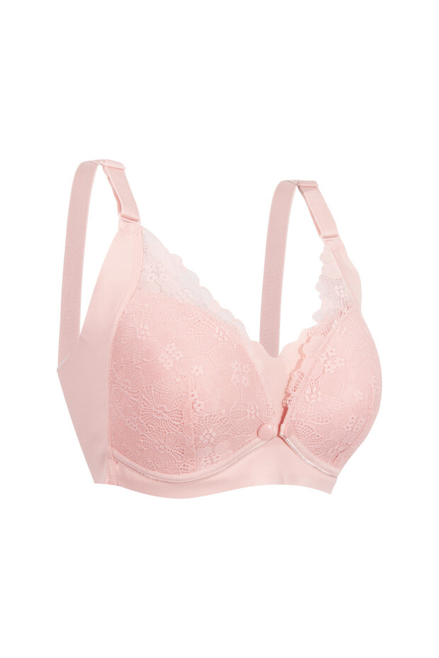 - Pretty Lace Annelik ve Emzirme Sütyeni - Pembe - Büyük