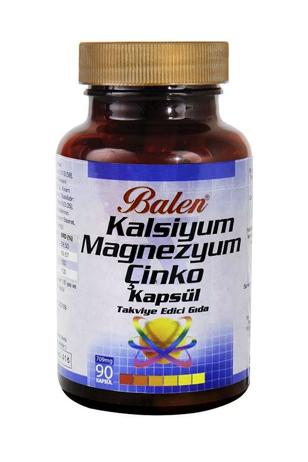 Kalsiyum Magnezyum Çinko 709 Mg 90 Kapsül X 2 Adet - 2