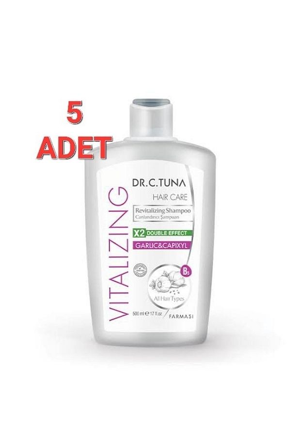 Vitalizing Sarımsaklı Şampuan 5 Adet 500ml - 1