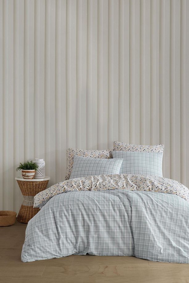 | Mix & Match | Mosaic | %100 Pamuk Çift Kişilik Nevresim Seti - 1