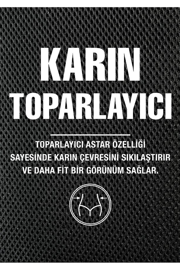 Saks Toparlayıcı Yüksek Bel Hipster Core Bikini Altı TBESS20BA0018 - 9