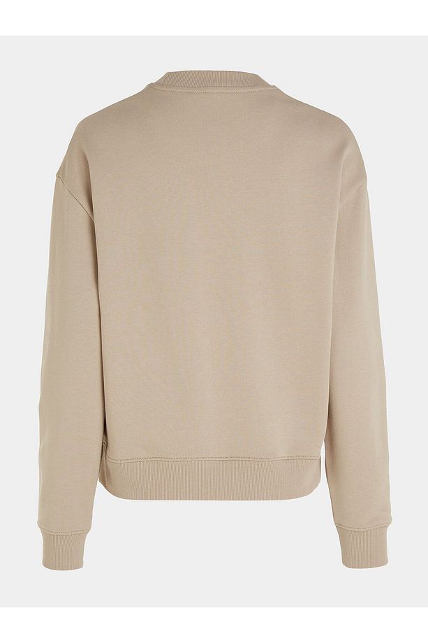 Kadın Logolu Yuvarlak Yakalı Uzun Kollu Günlük Kullanım Kahverengi Sweatshirt K20K205450-PDZ - 5