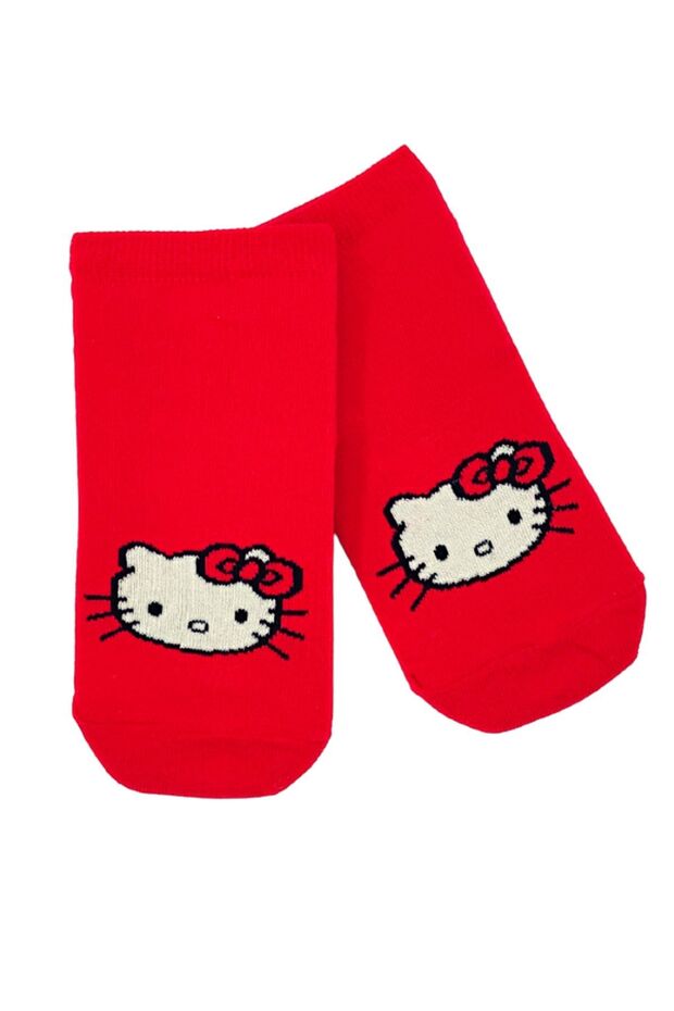 Unisex Hello Kitty Colorful Booties Socks