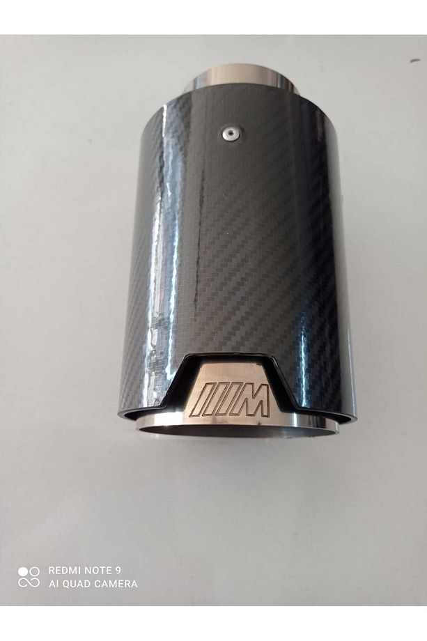 Egzoz Ucu 90mm M Logolu Model Tekli - 2